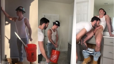 OnlyFans – Sucking My Plumber’s Cock – Troy & Kyle