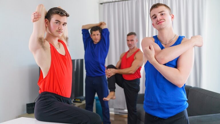 Twink Trade – Warm Up Massage – Ryan Jacobs, Cole Link, Manuel Skye, Rocky Vallarta
